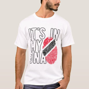 Camiseta Está en mi ADN Trinidad y Togo Bandera Orgullosa t