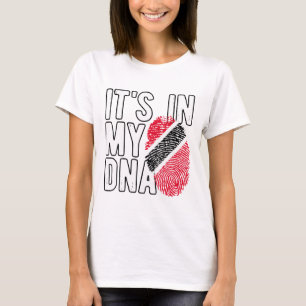 Camiseta Está en mi ADN Trinidad y Togo Bandera Orgullosa t