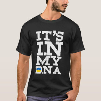Camiseta Está En Mi Adn Ucrania Bandera Ucraniana Hombres M
