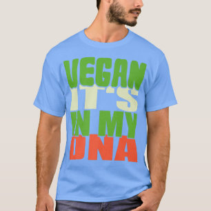 Camiseta Está en mi ADN Vegan Animal Lover Vegetarian