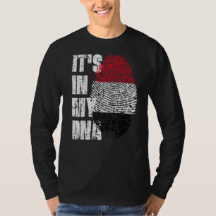 Camiseta Está en mi ADN Yemen Bandera yemení