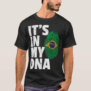 Camiseta Está en mi baile Brasil Orgullo de la bandera bras