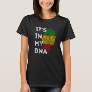 Camiseta Está en mi baile rasta reggae raíz el orgullo jama