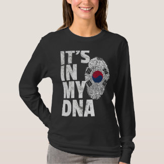 Camiseta Está en mi baile recuerdo de la bandera de Corea d