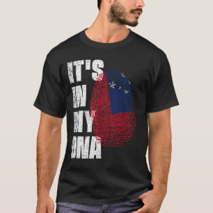 Camiseta ESTÁ EN MI BANDEJA DE ADN Samoa