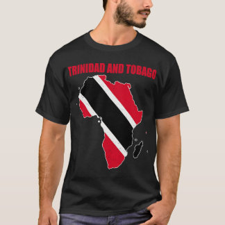 Camiseta Está en mi bandera de ADN de Trinidad y Tobago Afr