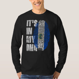 Camiseta Está en mi bandera de Adn El Salvador salvadoreño