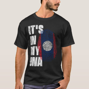 Camiseta ESTÁ EN MI Bandera DE ADN Laos