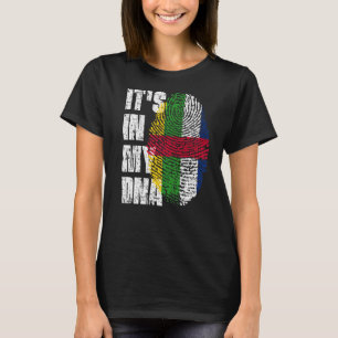 Camiseta Está en mi centro de banderas de la República Cent