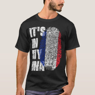 Camiseta ESTÁ EN MI DINERO DE NIÑOS Chicas Bandera FRANCESA
