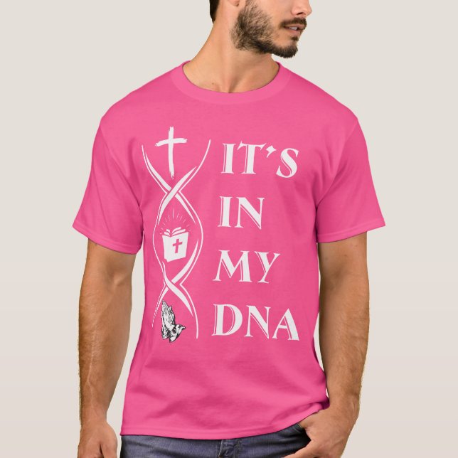 Camiseta Está En Mi Dna Funny (Anverso)
