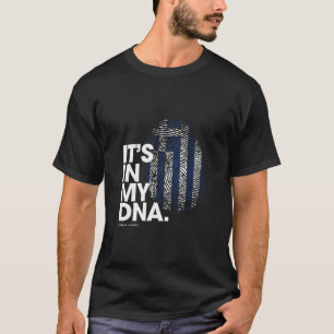 Camiseta Está En Mi Dna, Las Raíces Griegas De La Bandera D