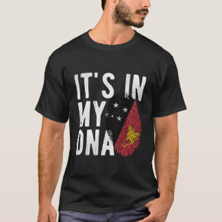 Camiseta Está En Mi Dna Papúa Nueva Guinea