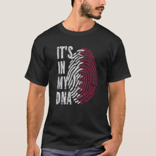 Camiseta Está en mi Dna Qatar Bandera Qatar