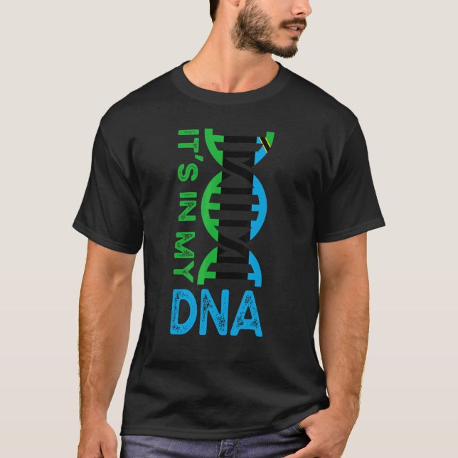 Camiseta Está en mi Dna Zanzibar (Anverso)