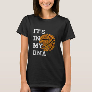 Camiseta Está en mi huella dactilar de ADN jugando Sketll