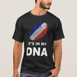 Camiseta Está en mi huella dactilar Francia País francés F