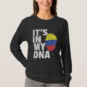 Camiseta Está En Mi País De Nina Colombia Bandera Orgullo N