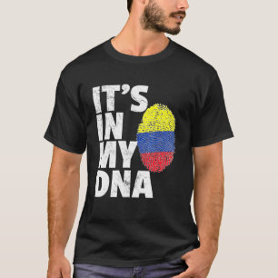 Camiseta Está En Mi País De Nina Colombia Bandera Orgullo N