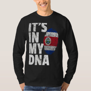 Camiseta Está en mi recuerdo de la bandera de Costa Rica de