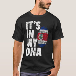 Camiseta Está en mi recuerdo de la bandera de Costa Rica de