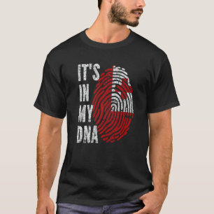 Camiseta Está en mi tongan de la bandera de Tonga del Adn