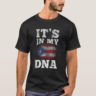 Camiseta Está En Mi Vintage Puertorriqueño De Adn
