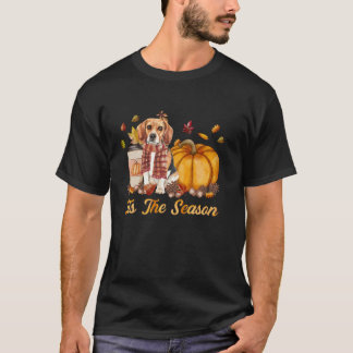 Camiseta Esta es la bomba de temporada de calabaza Beagle D