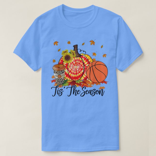 Camiseta Esta es la calabaza del Naranja de baloncesto de t (Diseño del anverso)