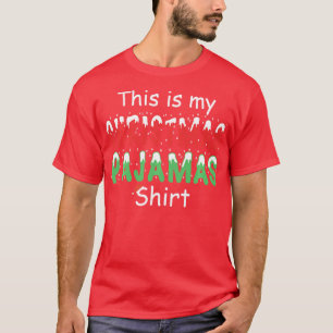 Camiseta Esta es la divertida Navidad de mis Navidades Paja