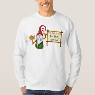 Camiseta "¡Esta es la estación para quedarse en Gnome!