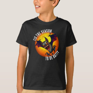 Camiseta Esta es la estación para ser batty Vampire Bat