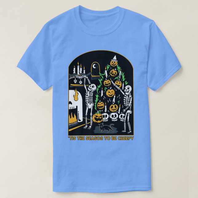 Camiseta Esta es la estación para ser un siniestro TShirt (Diseño del anverso)