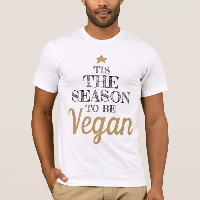 Camiseta Esta es la estación para ser Vegan (Anverso)