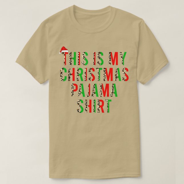 Camiseta Esta es la graciosa Navidad de mis Navidades Camis (Diseño del anverso)