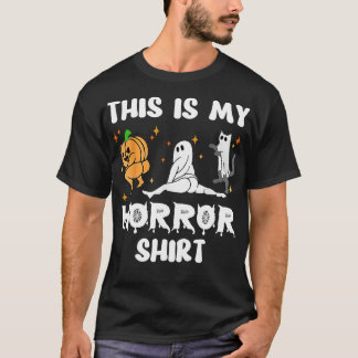 Camiseta Esta es la Halloween de mis camisas de terror