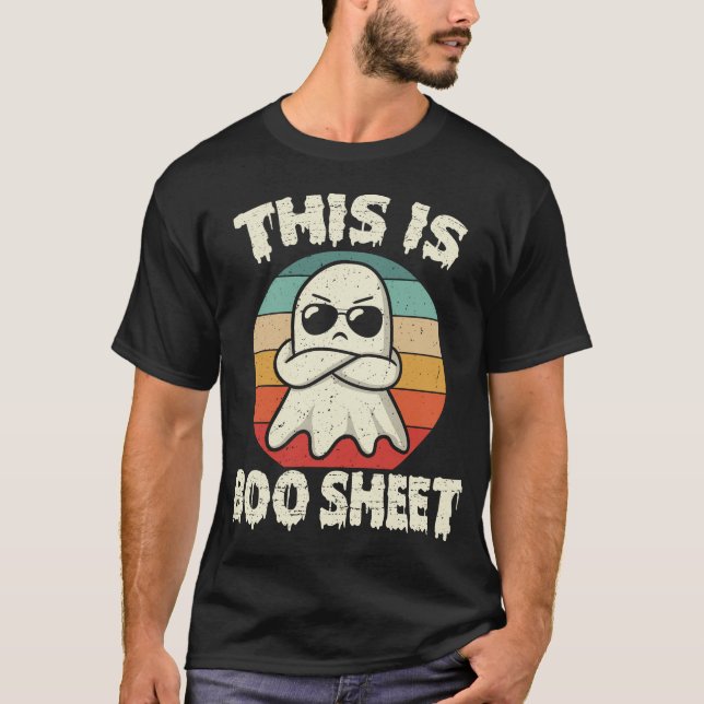 Camiseta Esta es la hoja de boo de Fantasma divertida Hallo (Anverso)