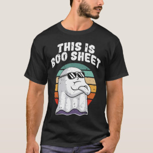 Camiseta Esta Es La Hoja De Boo Divertida Halloween Disfrac