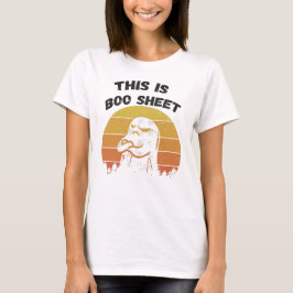 Camiseta Esta es la hoja de boo - Divertidos regalos de Hal
