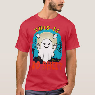 Camiseta Esta Es La Hoja De Boo Fantasma Halloween Vestirme
