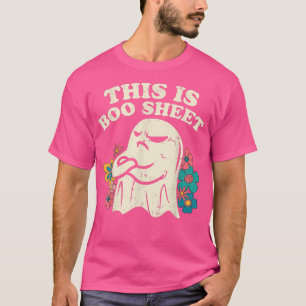 Camiseta Esta Es La Hoja De Boo Funny Groovy Ghost