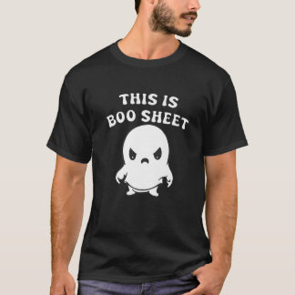 Camiseta Esta es la hoja de boo Ghost Funny Guay Groovy Hal