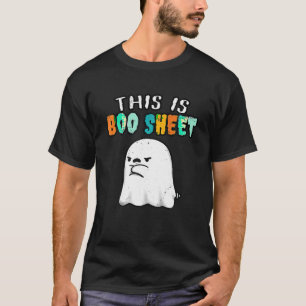 Camiseta Esta es la hoja de boo Ghost Retro Graciosos Regal