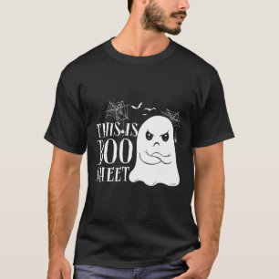 Camiseta Esta Es La Hoja De Boo Ghost Retro Halloween Costu