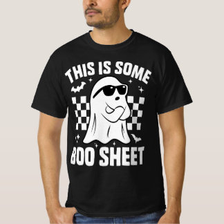 Camiseta Esta es la hoja de boo Ghost Retro Halloween disfr