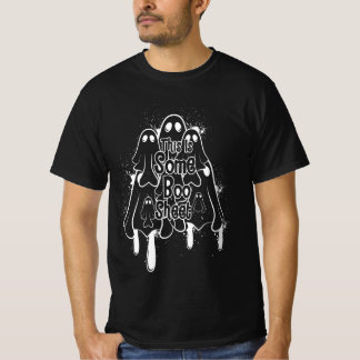Camiseta Esta es la hoja de boo Ghost Retro Halloween disfr
