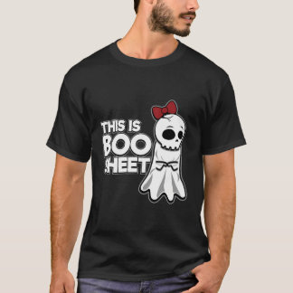 Camiseta Esta es la hoja de boo que desaprueba la Halloween