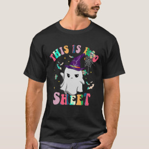 Camiseta Esta es la hoja de boom Ghost Funny Halloween Pump