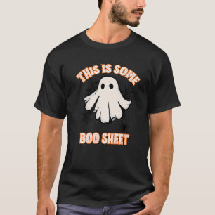 Camiseta Esta es la hoja de boom Ghost Retro Ghost Hallowee