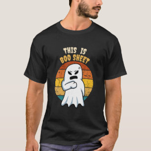 Camiseta Esta es la hoja de boom retro de Halloween